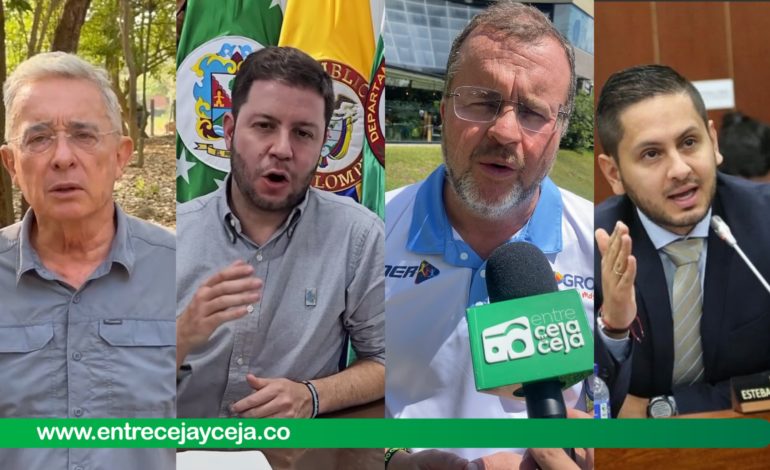 Desde el alcalde de Rionegro, hasta Uribe; así han reaccionado los políticos al pronunciamiento de Petro