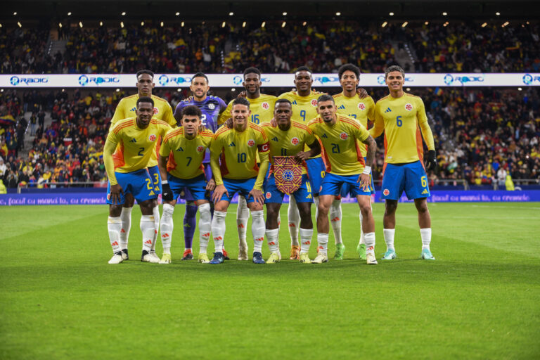 Colombia vence a Rumania 3 a 2 en Madrid