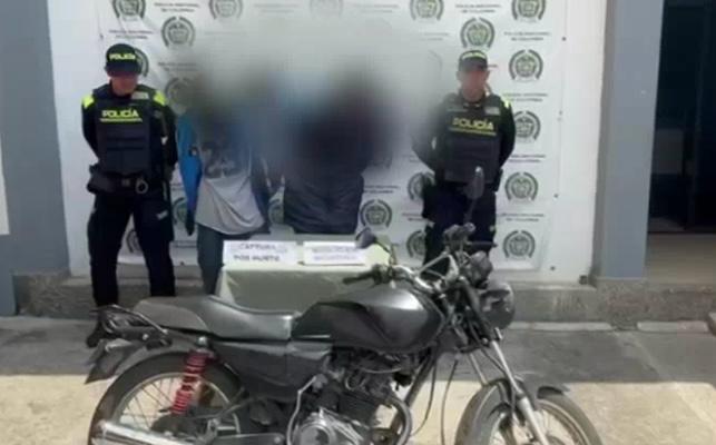 ¡Descarados! delincuentes en Guarne «seleccionaban» las motos que se iban a robar; fueron detenidos