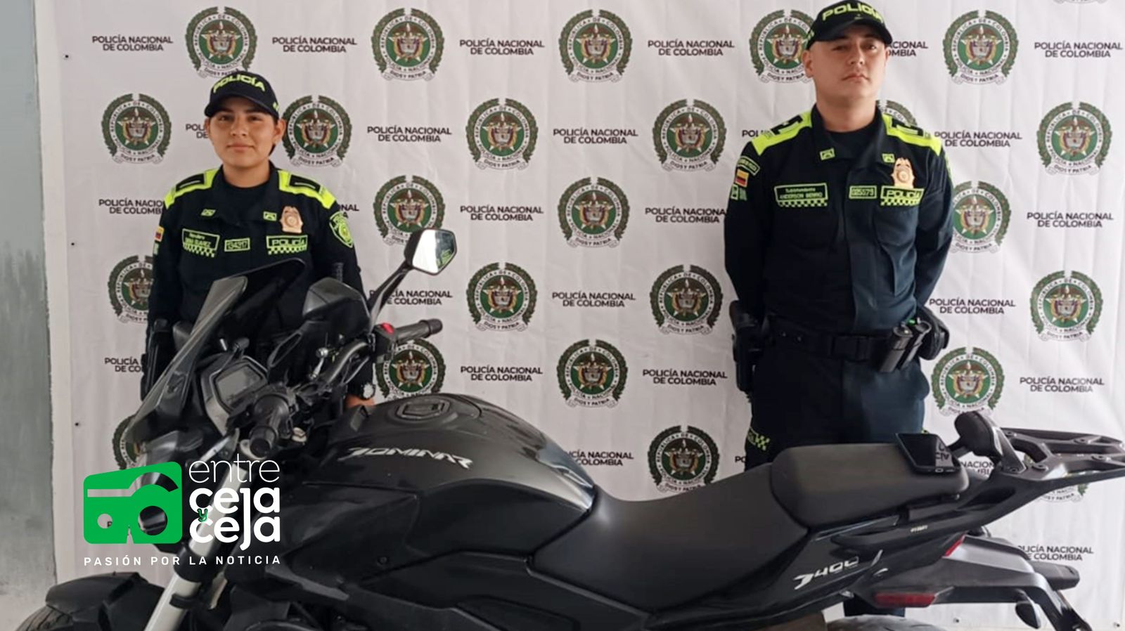 Dos motocicletas fueron recuperadas por la Policía en Rionegro