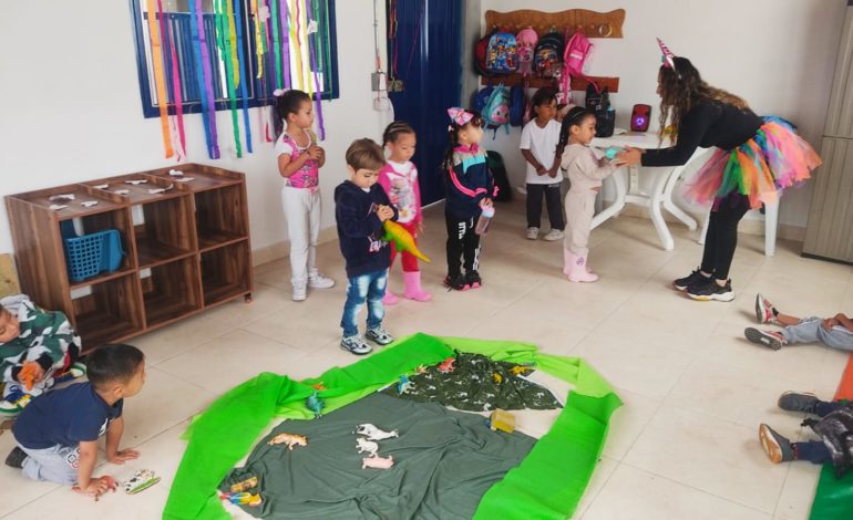 En marcha: más 400 niños iniciaron actividades en los CDI de El Carmen