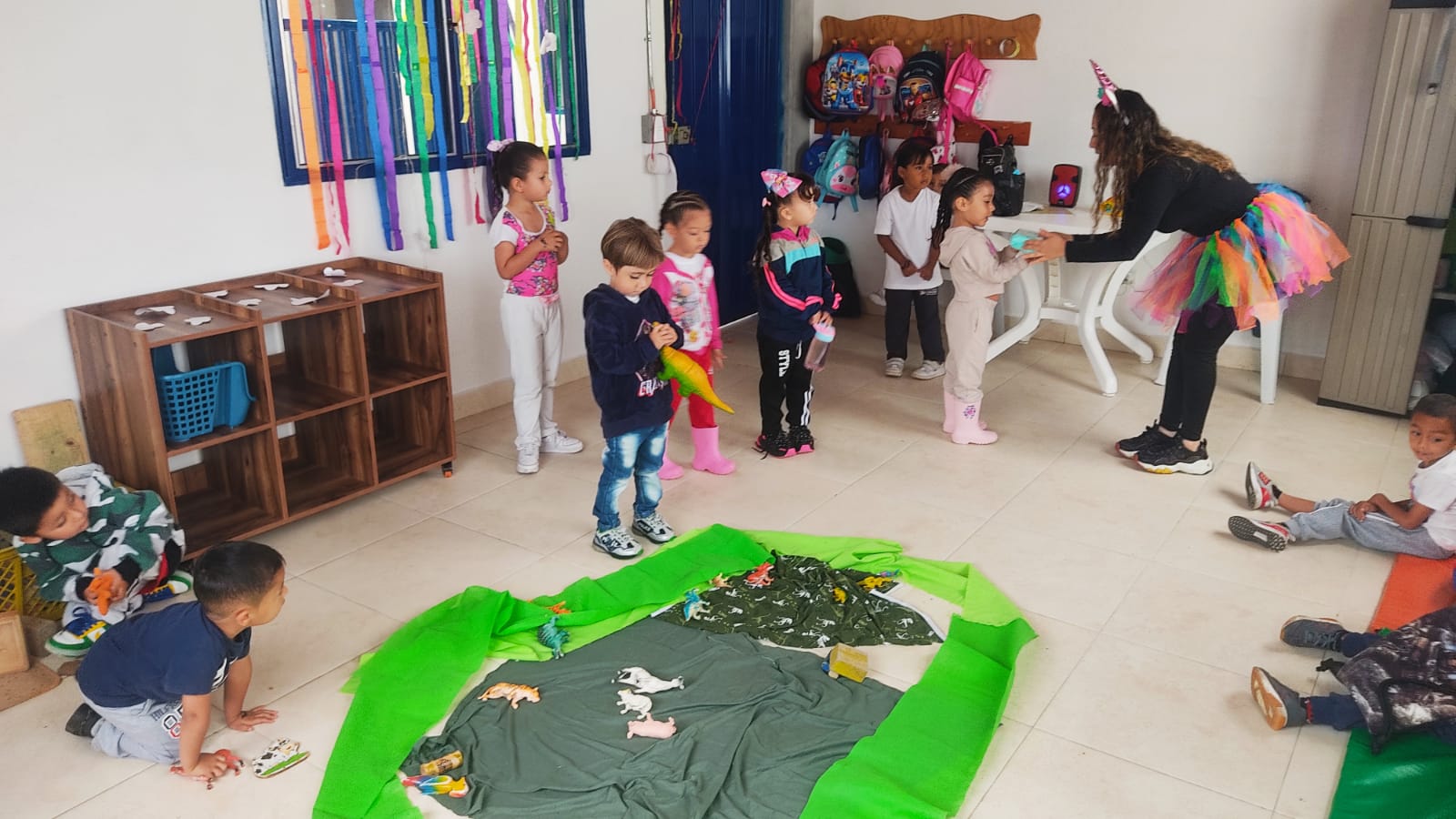 En marcha: más 400 niños iniciaron actividades en los CDI de El Carmen
