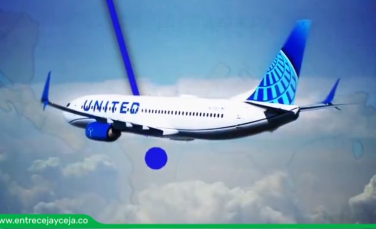United Airlines inaugura ruta directa entre Medellín y Houston