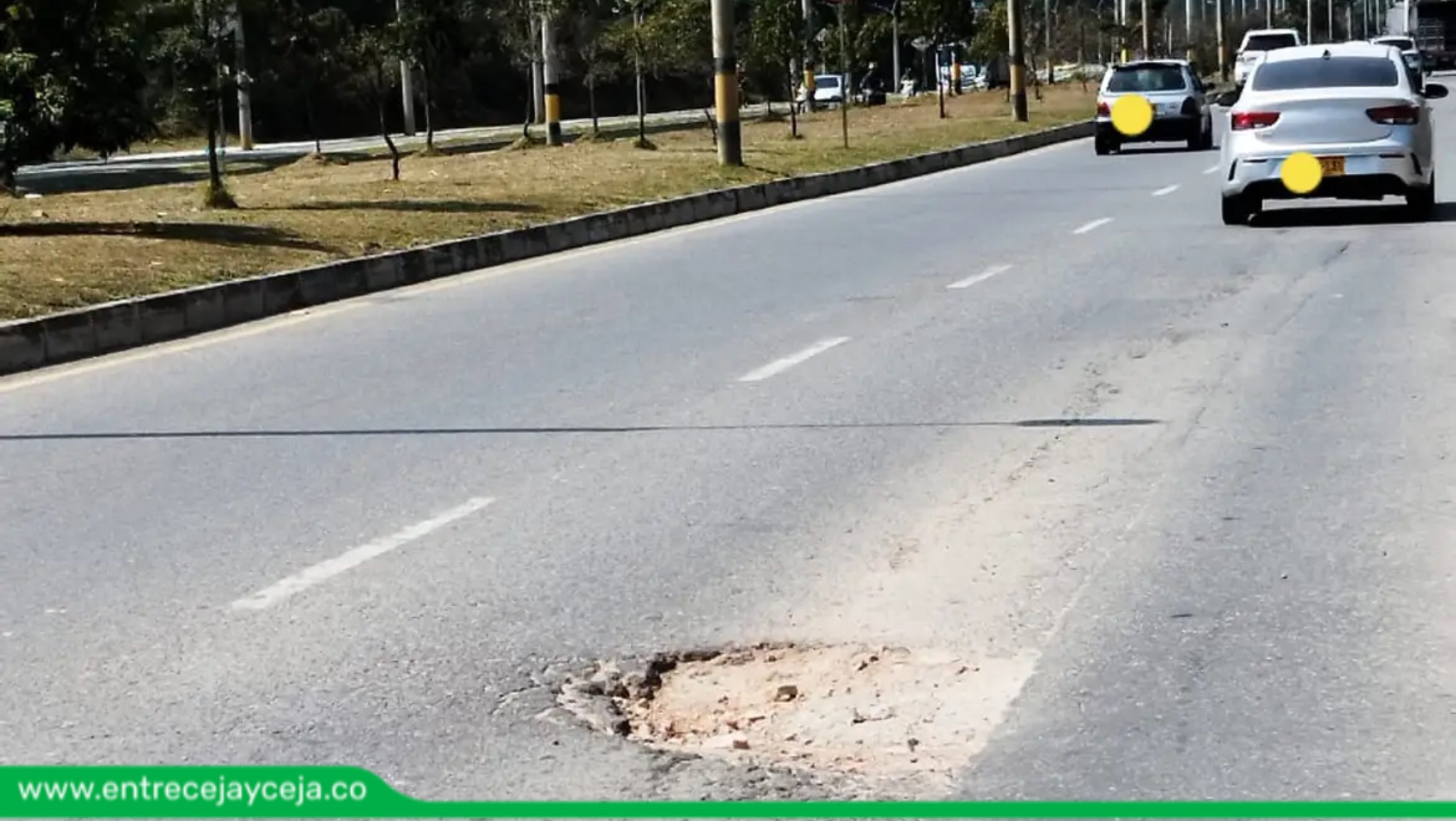 Comunidad reporta mal estado de la vía ‘El Tranvía’ entre Marinilla y Rionegro