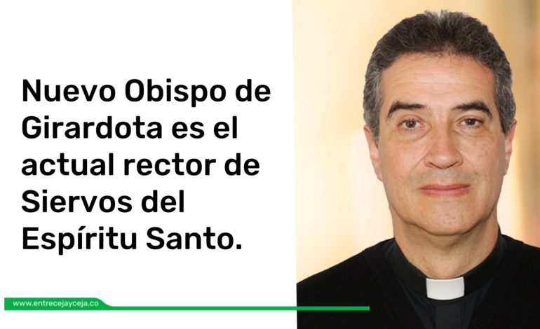 Nombran a rector de Siervos del Espíritu Santo como Obispo de Girardota