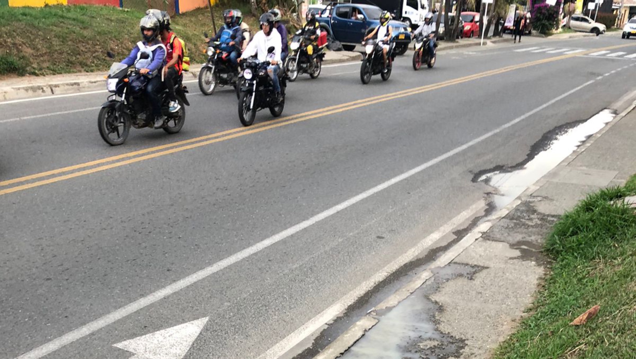 Problemas de alcantarillado y malos olores en San Antonio
