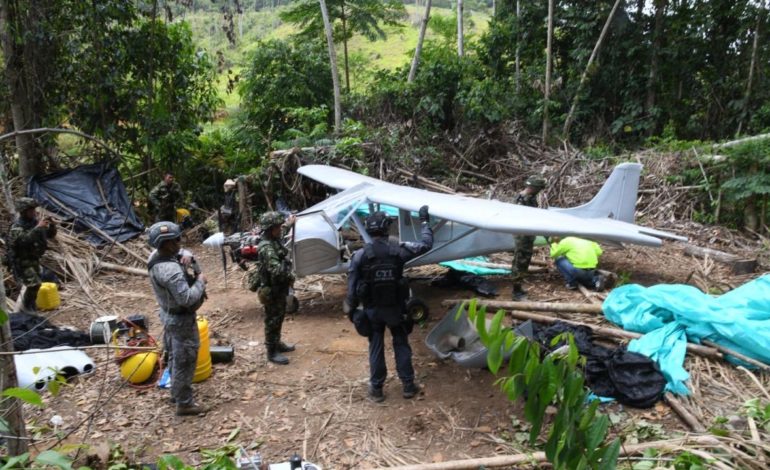 Pista y avioneta de las FARC fueron destruidas en Segovia