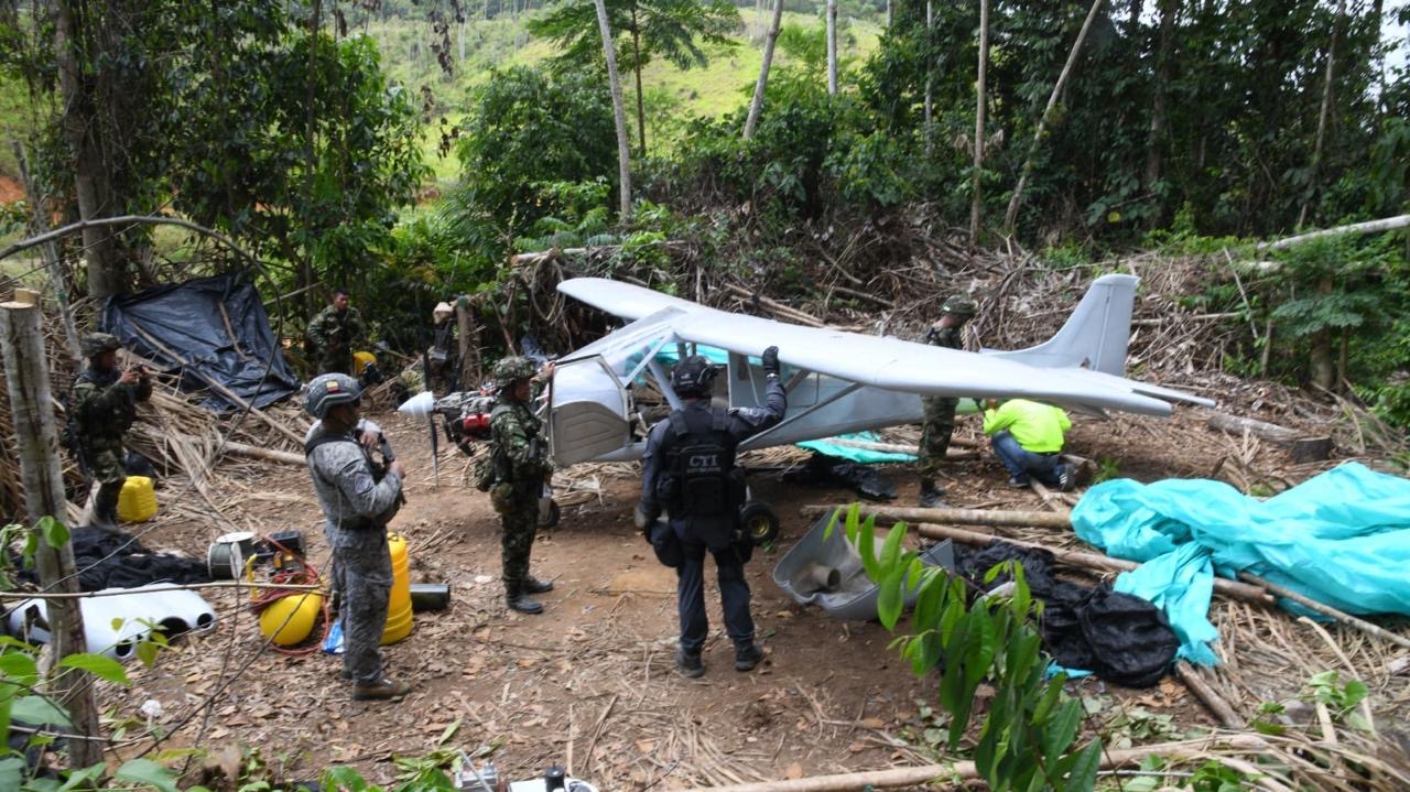 Pista y avioneta de las FARC fueron destruidas en Segovia