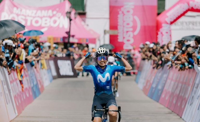 Ciclista cejeña Paula Patiño sufrió una fractura y no podrá estar en la Vuelta Femenina