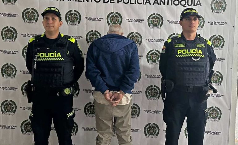 Adulto mayor capturado en Rionegro por presunta violación a menor de 14 años