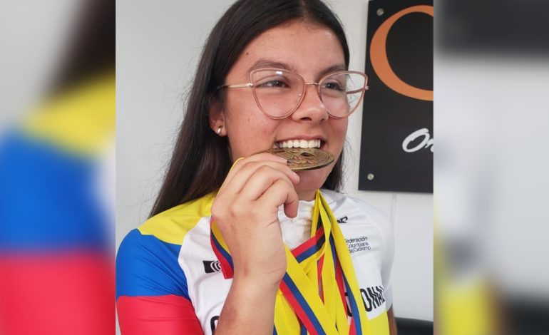 Oro para Luciana Osorio y un cupo al Mundial de Ciclismo