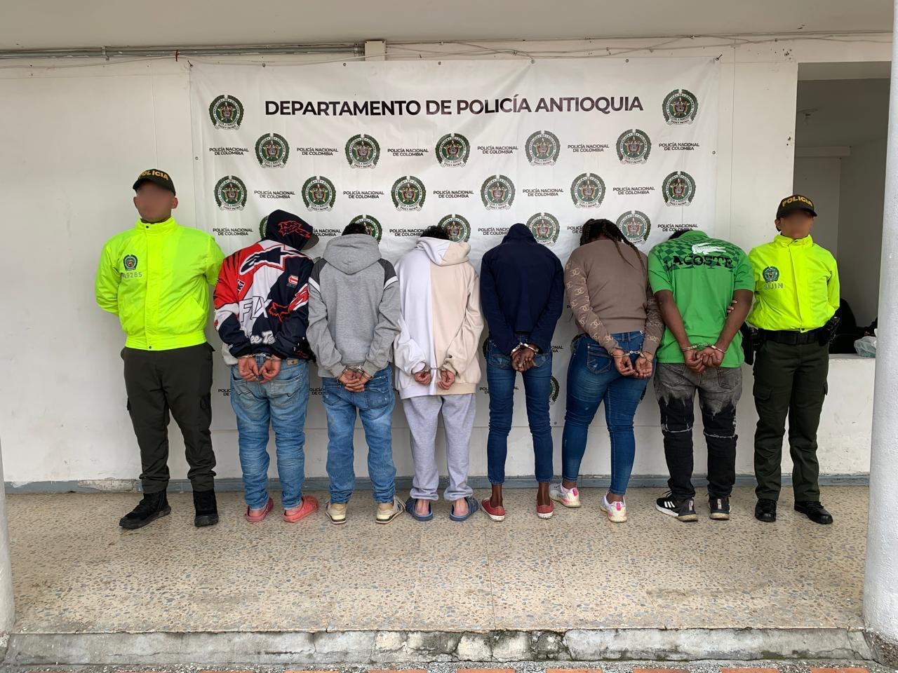 Operativo en Marinilla desmantela red de microtráfico; hubo capturas e incautación de drogas