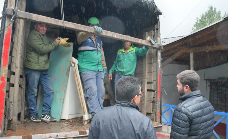 Funcionarios de la Alcaldía de El Retiro realizaron jornada de recolección de material en Carrizales