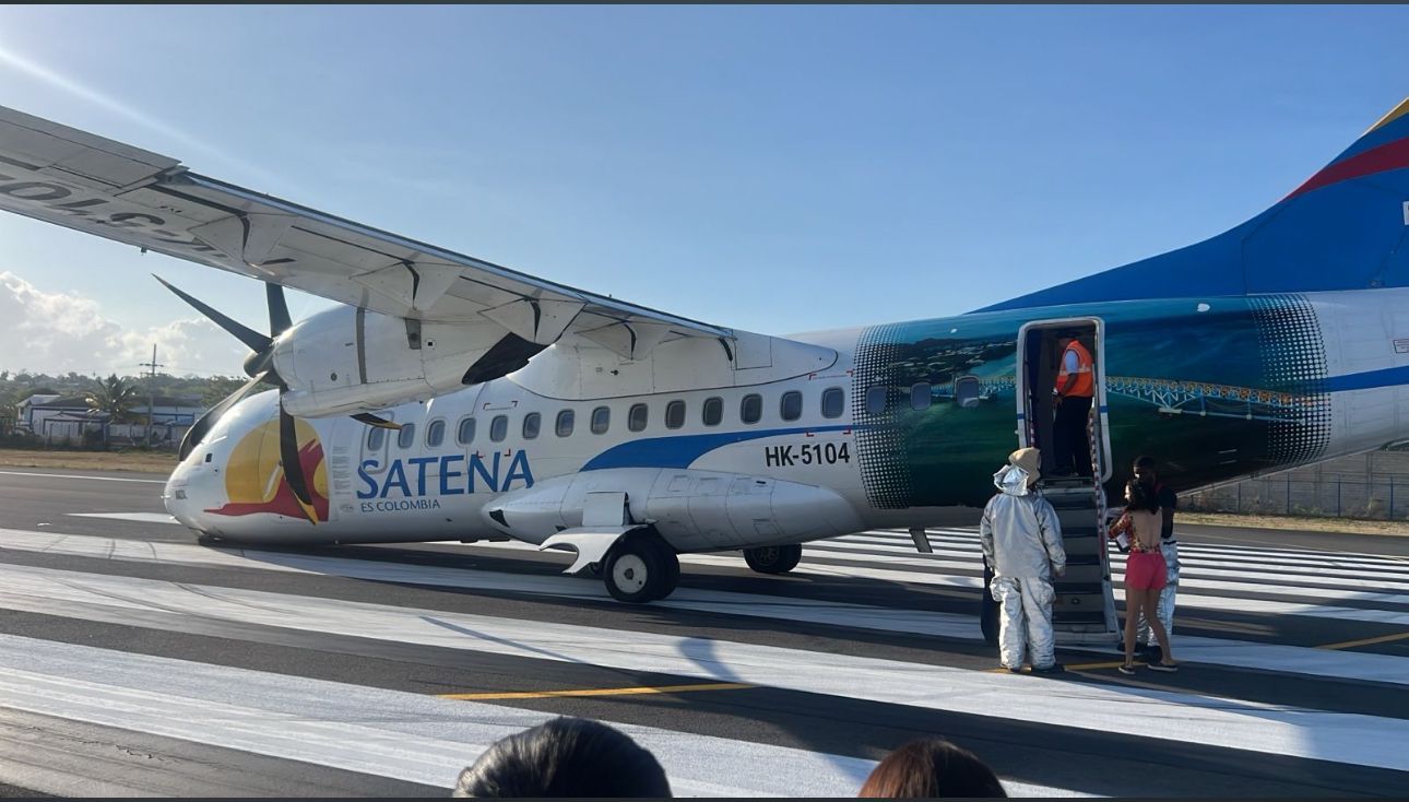 Incidente con avión de Satena en San Andrés ¿Qué ocurrió?