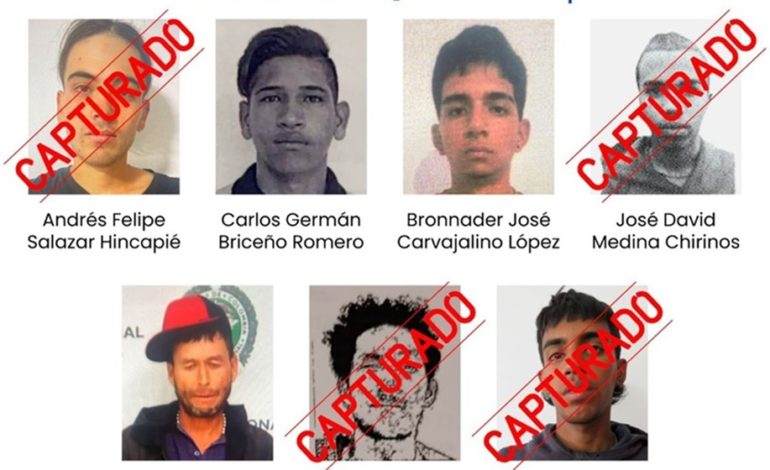 En Marinilla recapturan a 4 presos que se habían fugado de la Estación de Policía