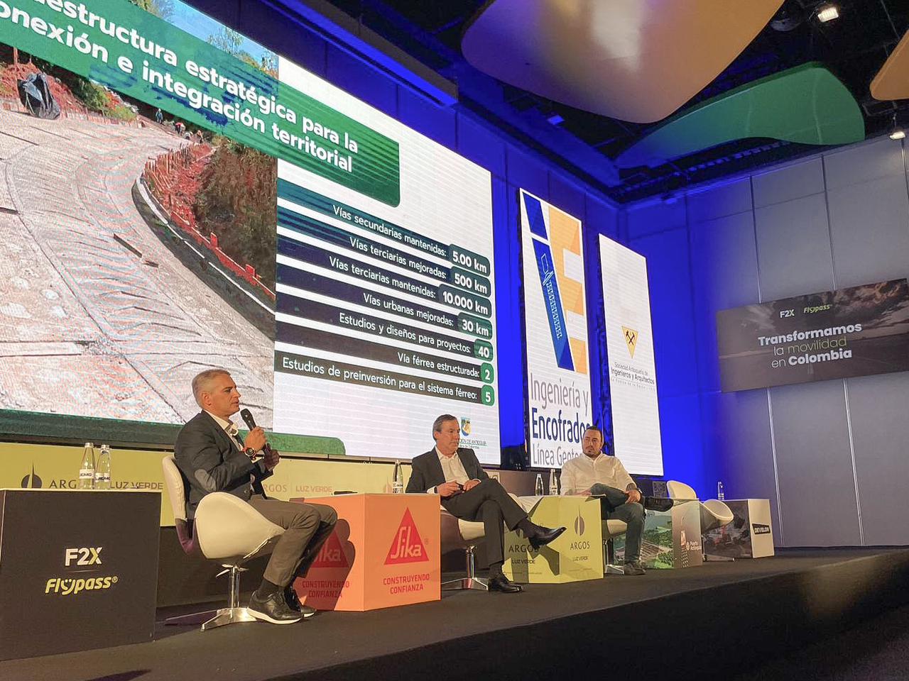 Gobernador reiteró llamado a Petro para que entregue vías 4G a Antioquia