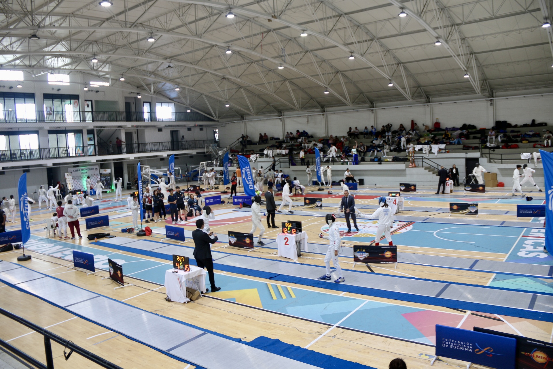 Así se desarrolló la V Copa Nacional de Esgrima en Rionegro; hubo más de 400 deportistas