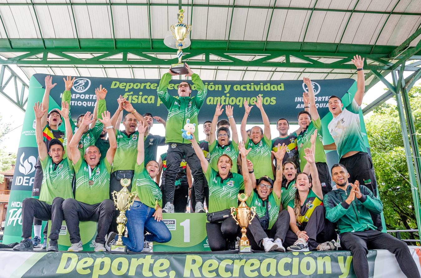 Guarne, campeón de los Juegos Campesinos