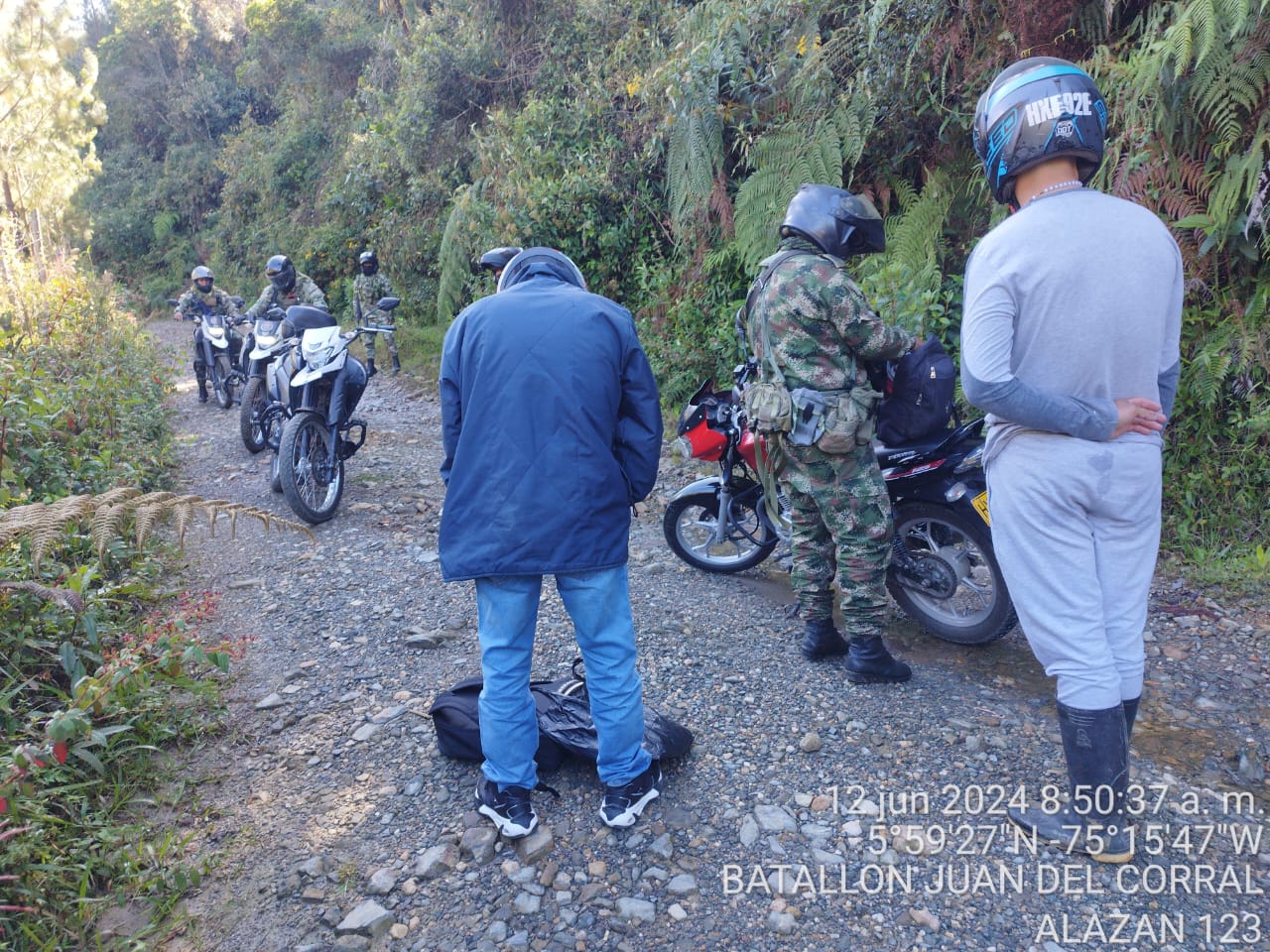 Detienen una persona que atemorizaba a habitantes de la vereda San José de El Carmen
