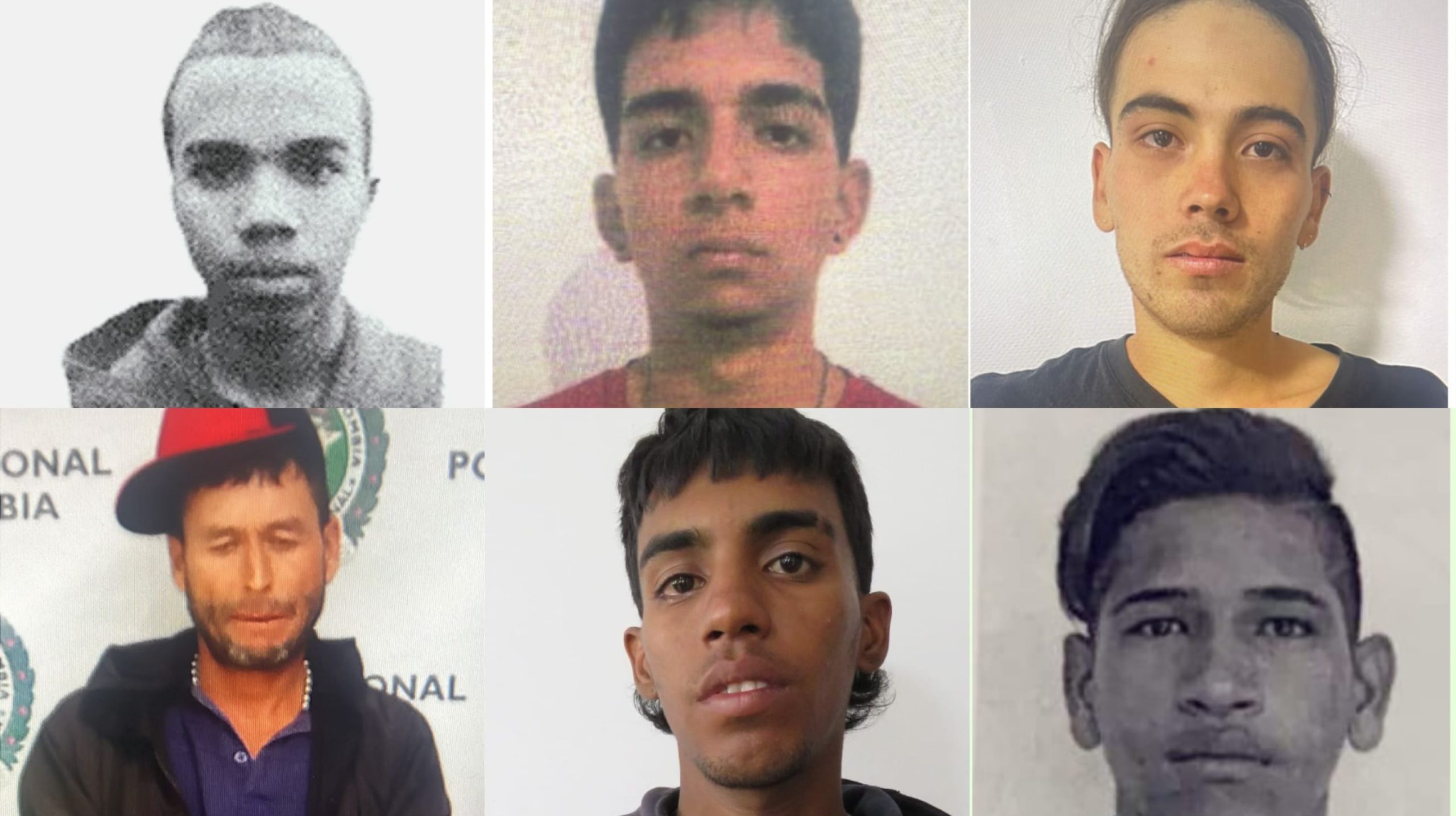 La lista de los delincuentes que se fugaron esta madrugada de la Estación de Policía de Marinilla