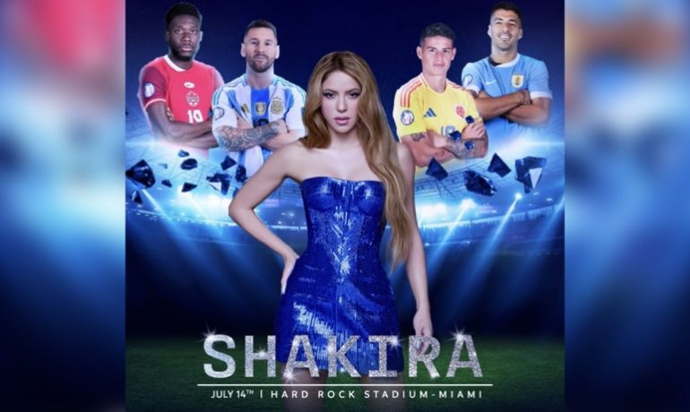 Conmebol confirma que Shakira cantará en la final de la Copa América