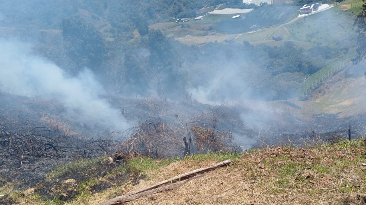 Urgente: Reportan incendio en El Carmen de Viboral,  requiere intervención inmediata