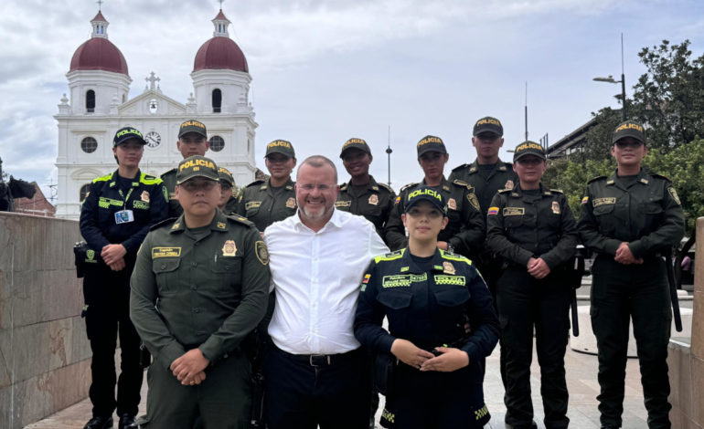 Ocho nuevos policías llegan a Rionegro para reforzar la seguridad