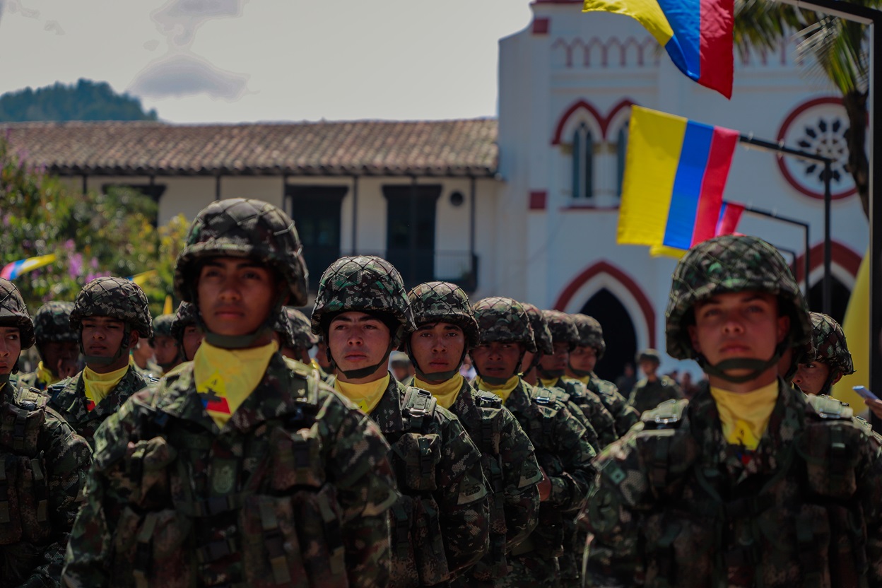 En La Ceja juramentaron 100 nuevos soldados del Grupo Mecanizado Juan del Corral