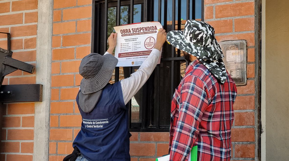 Suspenden 15 obras en el sector Mi Casita en Rionegro