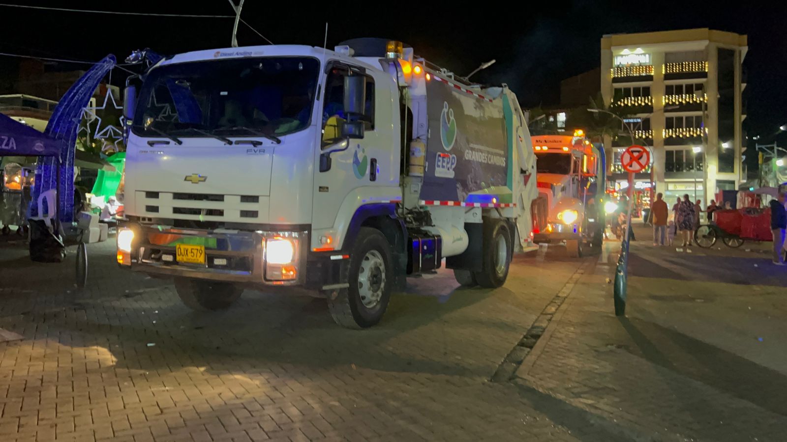 Así inició la recolección nocturna en El Santuario