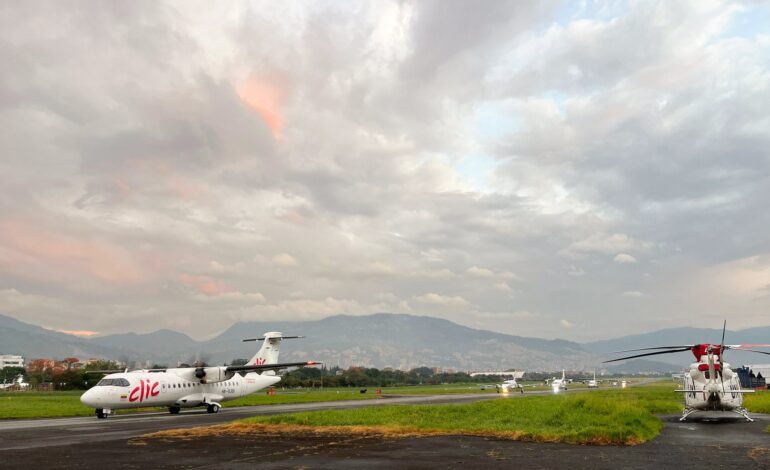 Cerrado aeropuerto Olaya Herrera de Medellín