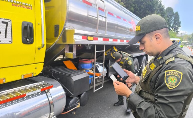 Operativos de seguridad en Guarne autopista