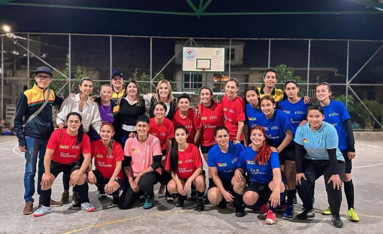 Torneo Femenino de Fútbol de Salón La Ceja 2025, deporte femenino Antioquia, fútbol de salón Oriente Antioqueño, Golden Team campeón 2024, Mes de la Mujer La Ceja, equidad de género dep