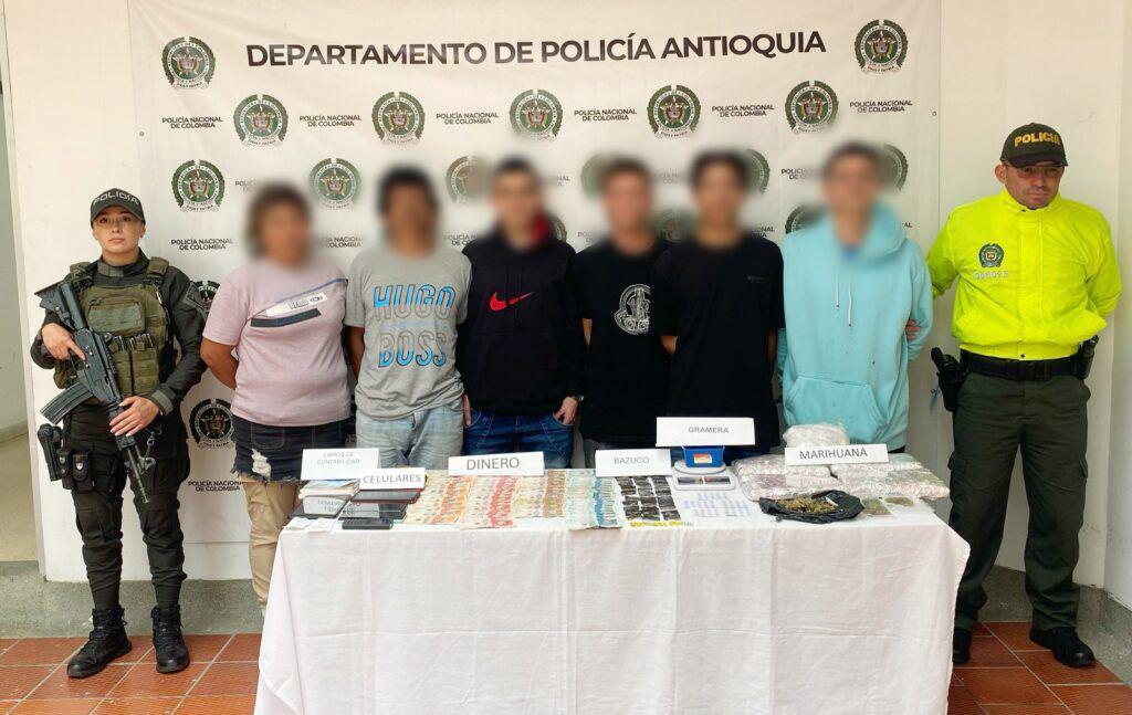 aptura - Policía Nacional - Sonsón - GDO “El Mesa” - narcotráfico - seguridad - operativo - Antioquia.