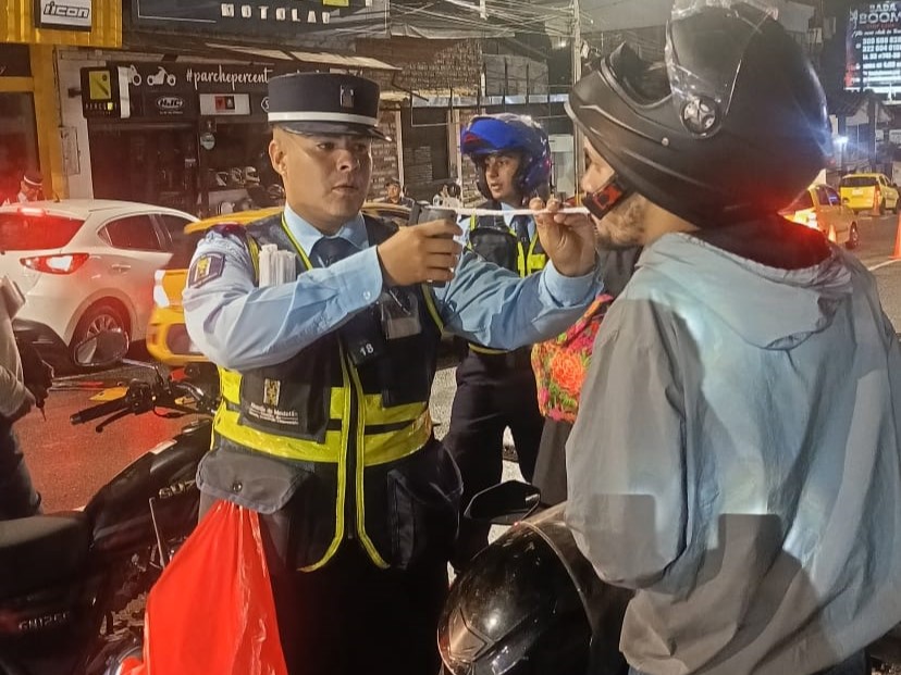 Este año, 78 conductores borrachos han sido sorprendidos en Medellín
