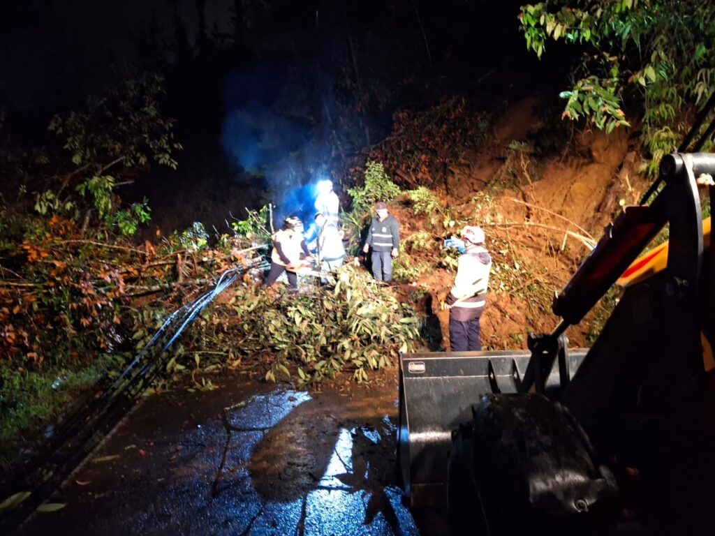 Autoridades de Marinilla atienden emergencias por lluvias