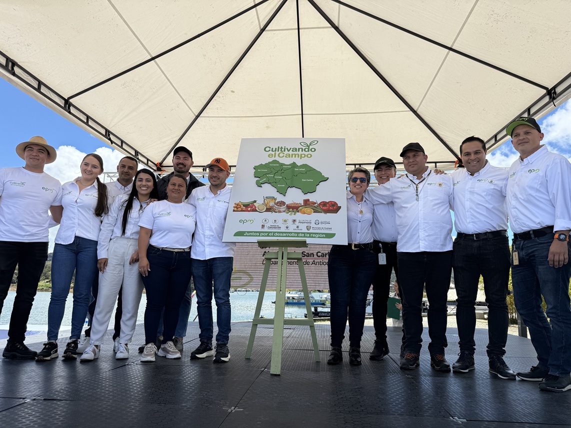 Lanzamiento del convenio Cultivando el Campo entre EPM y municipios del Oriente antioqueño