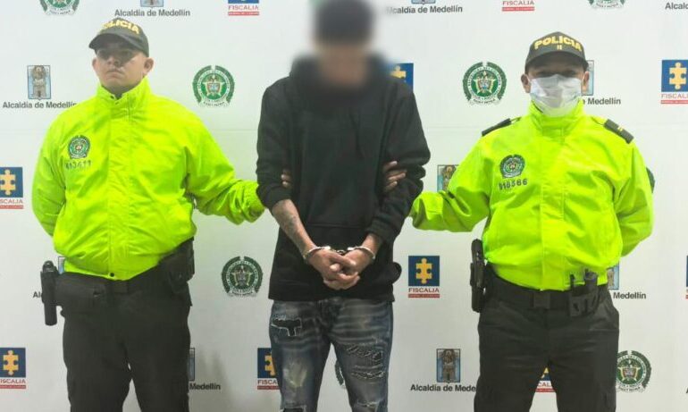 Policía Metropolitana capturó en El Carmen de Viboral a alias Pichi, cabecilla de grupo armado.