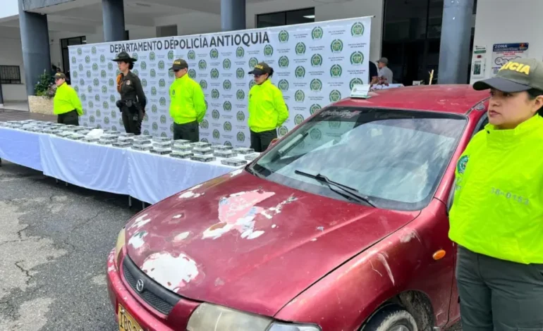 ¿A quién pertenecía la cocaína incautada en El Santuario? Policía decomisa más de 50 kilos
