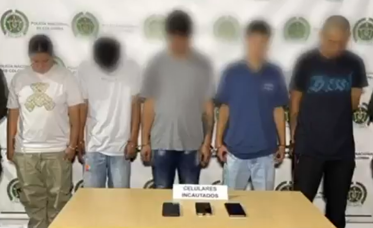 Capturan a cinco de ‘La Terraza’ en Medellín, incluido alias ‘Jerónimo’. La banda recaudaba 120 millones mensuales por extorsión.