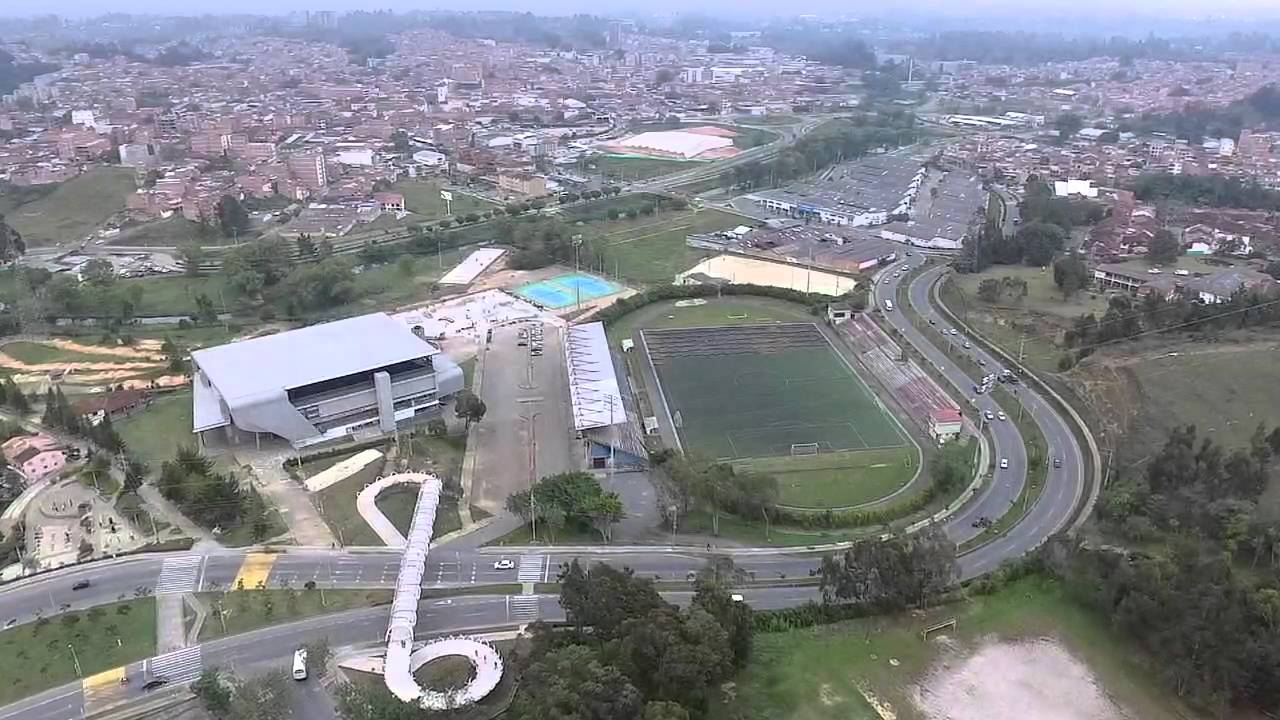Zona cercana al estadio Alberto Grisales, lugar del atentado en Rionegro.