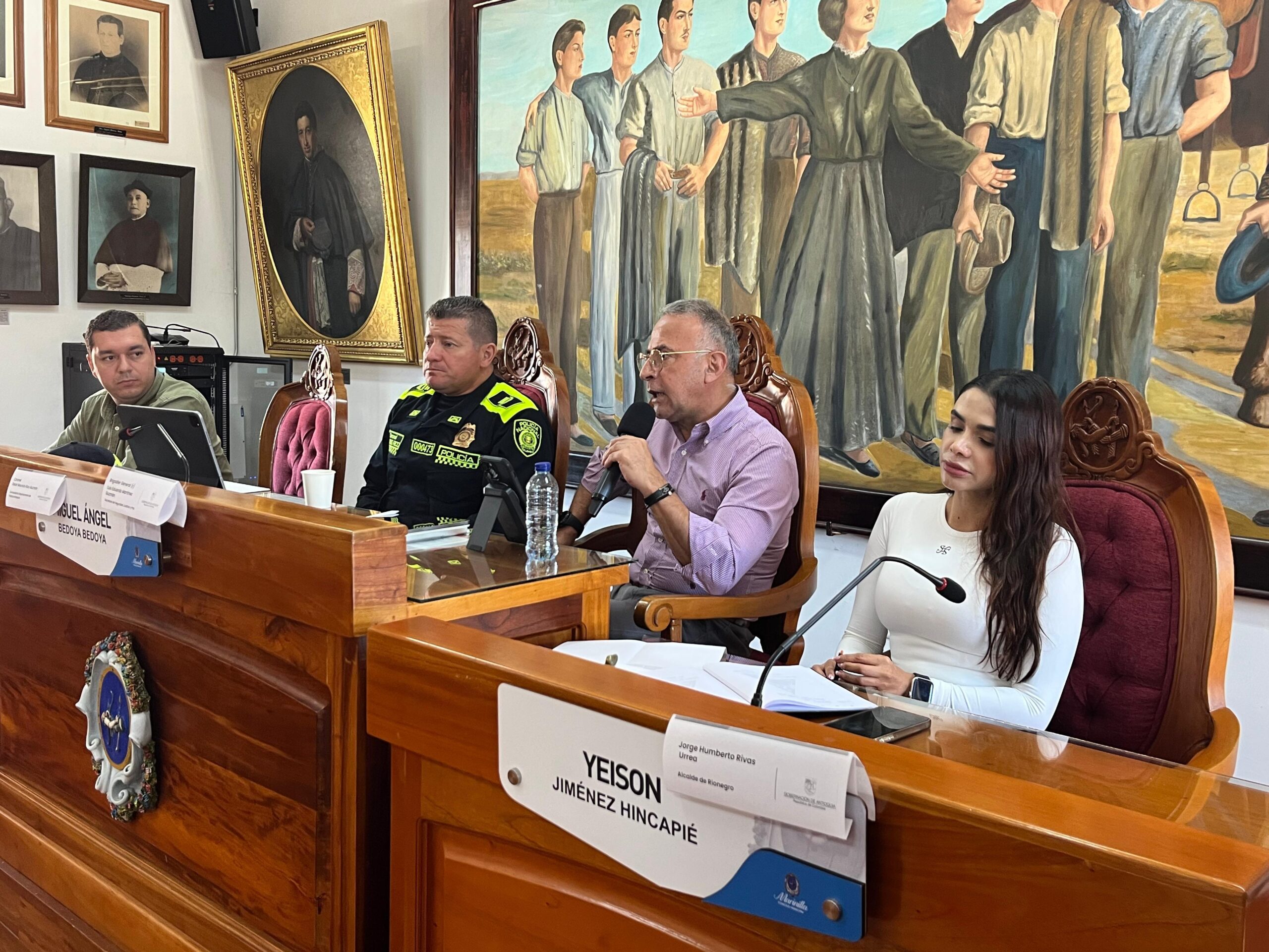 Fuerza Pública refuerza controles en Rionegro y Marinilla tras Consejo de Seguridad