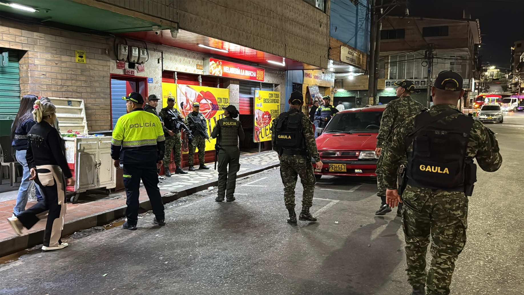 Rionegro realiza operativo especial en La Galería