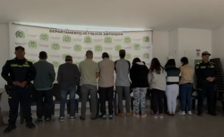 Nueve personas fueron arrestadas en La Ceja por violencia intrafamiliar en un operativo liderado por la Alcaldía y la Policía Nacional.