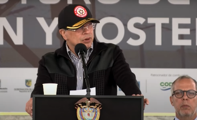 Presidente Gustavo Petro inauguró la Feria Aeronáutica F-AIR Colombia 2025 en Rionegro