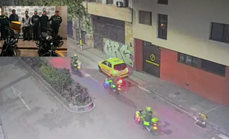 Policía captura a implicados en intento de hurto en El Poblado tras persecución