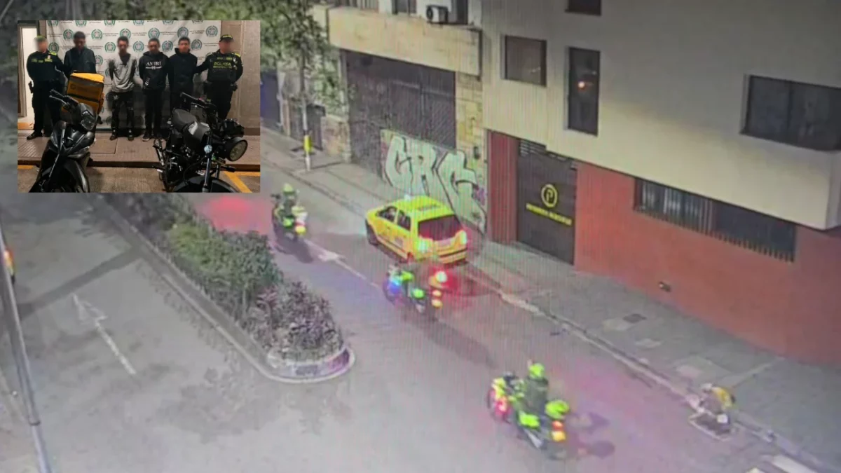 Cámaras de seguridad y rápida reacción policial frustran intento de hurto en El Poblado
