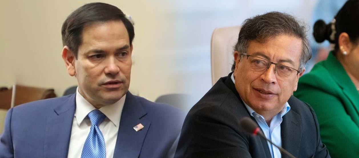 Gustavo Petro y voceros del Gobierno de Estados Unidos