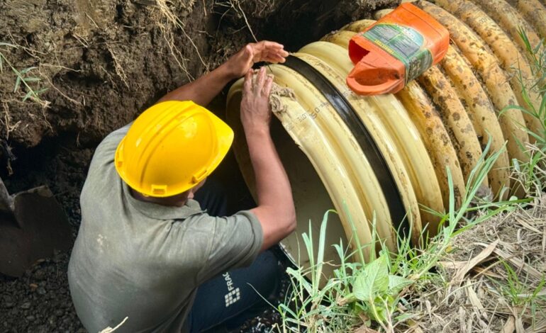 Empresas Públicas de La Ceja suspende obras por lluvias pero restablece gradualmente el servicio de acueducto