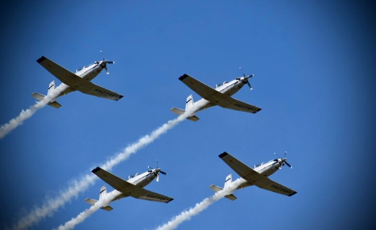 El cielo antioqueño se llena de emoción con los ensayos de la F-AIR Colombia 2025